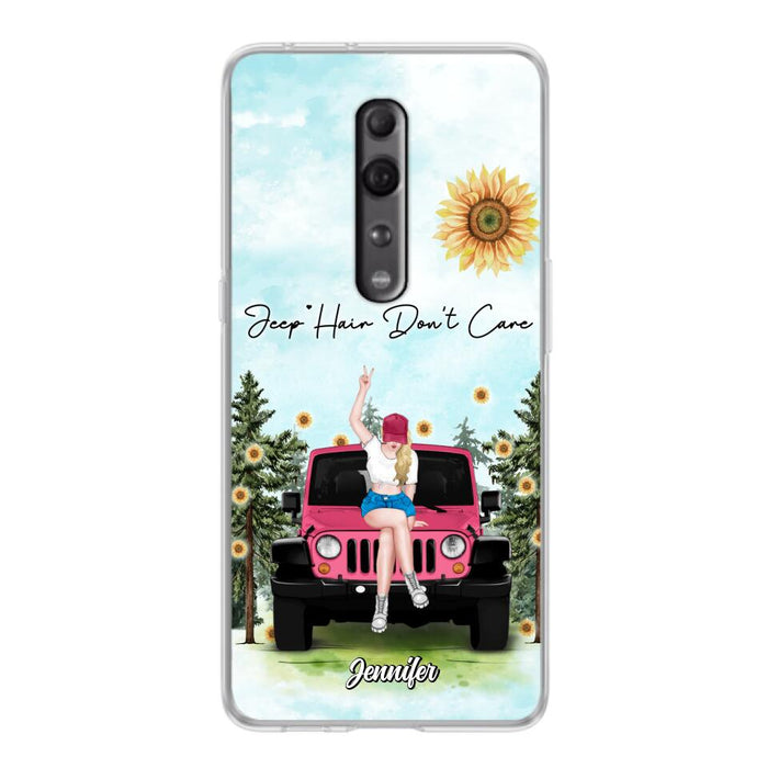 Custom Personalized Off-road Girl Phone Case For Xiaomi/ Oppo/ Huawei - Gift For Off-road Lovers