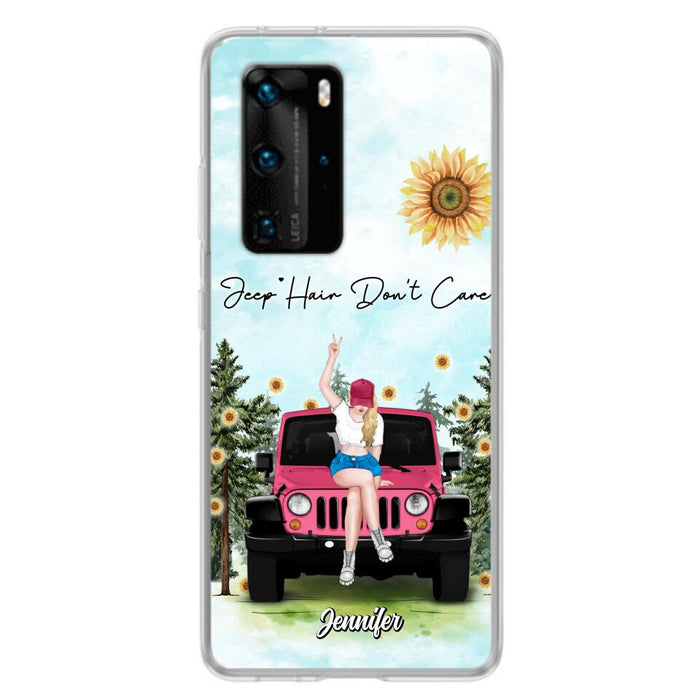 Custom Personalized Off-road Girl Phone Case For Xiaomi/ Oppo/ Huawei - Gift For Off-road Lovers