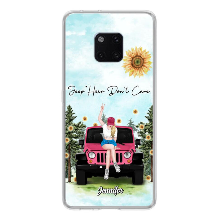 Custom Personalized Off-road Girl Phone Case For Xiaomi/ Oppo/ Huawei - Gift For Off-road Lovers