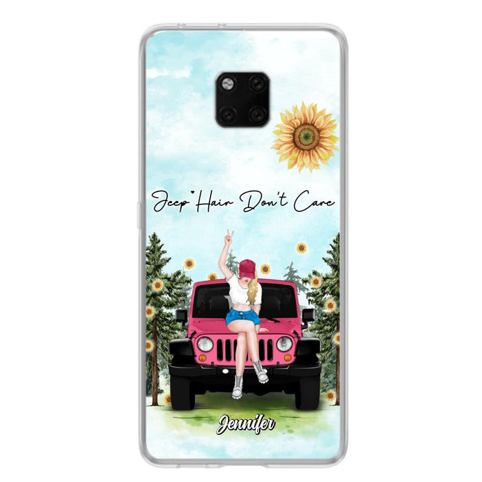 Custom Personalized Off-road Girl Phone Case For Xiaomi/ Oppo/ Huawei - Gift For Off-road Lovers