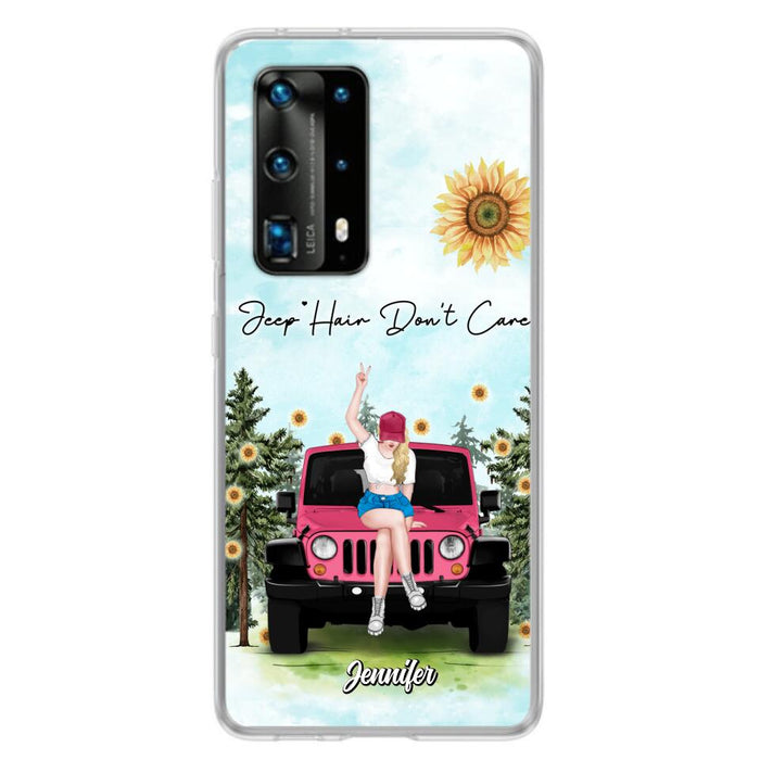 Custom Personalized Off-road Girl Phone Case For Xiaomi/ Oppo/ Huawei - Gift For Off-road Lovers