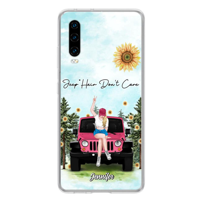 Custom Personalized Off-road Girl Phone Case For Xiaomi/ Oppo/ Huawei - Gift For Off-road Lovers