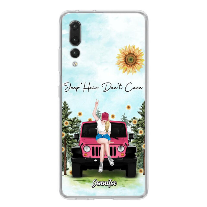 Custom Personalized Off-road Girl Phone Case For Xiaomi/ Oppo/ Huawei - Gift For Off-road Lovers