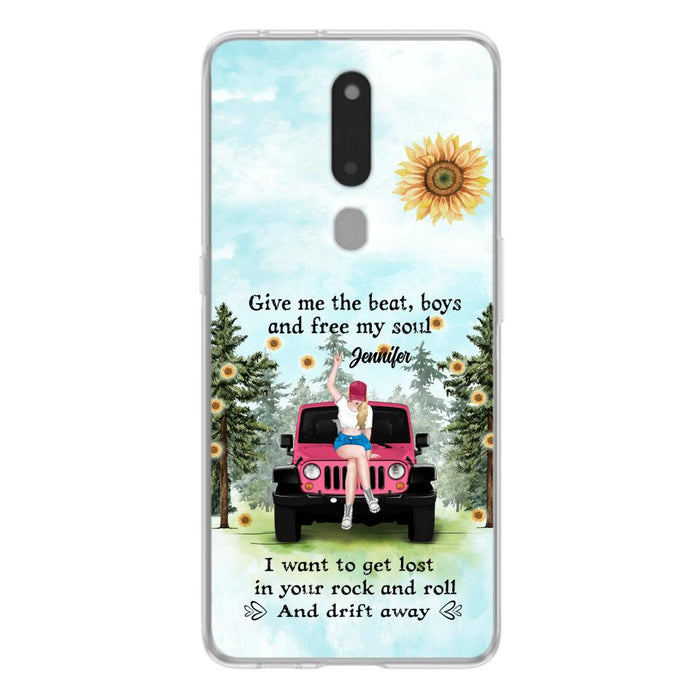 Custom Personalized Off-road Girl Phone Case for Xiaomi/ Oppo/ Huawei - Gift For Off-road Lover - Give Me The Beat, Boys and Free My Soul