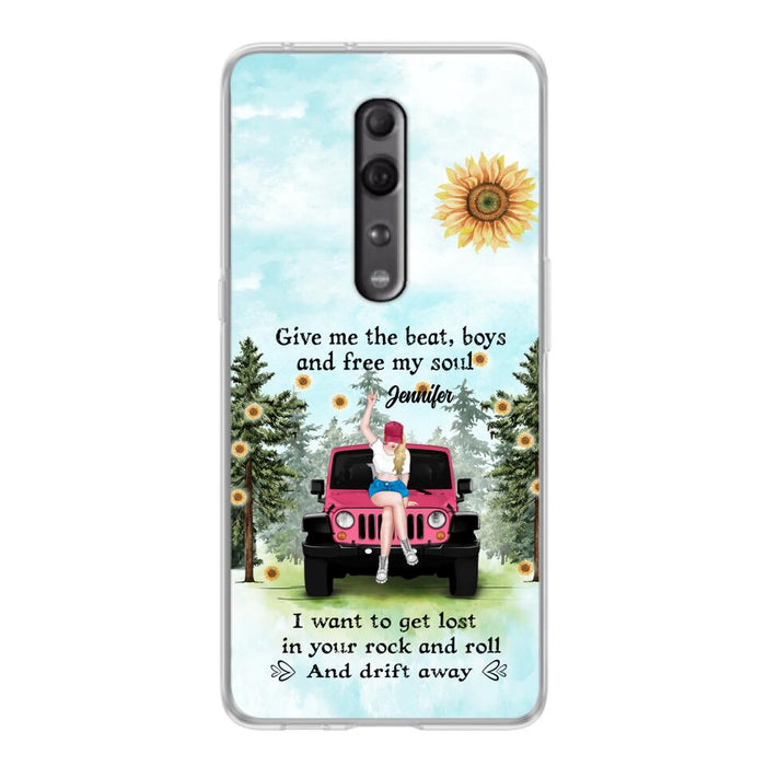 Custom Personalized Off-road Girl Phone Case for Xiaomi/ Oppo/ Huawei - Gift For Off-road Lover - Give Me The Beat, Boys and Free My Soul