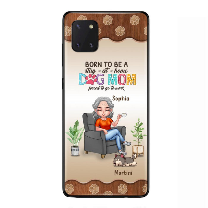 Custom Personalized Dog Mom Phone Case - Upto 4 Dogs - Retired Gift Idea For Mother - Dog Lover