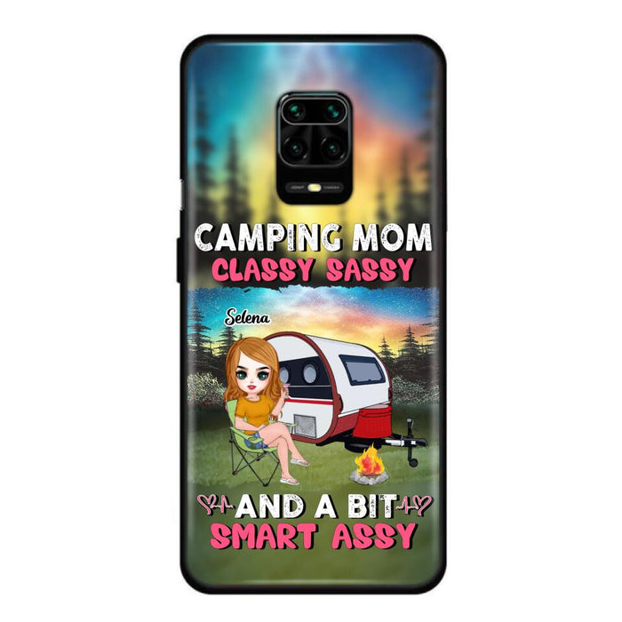 Custom Personalized Camping Mom Phone Case - Gift Idea For Camping Lover/ Mother's Day - Camping Mom Classy Sassy And A Bit Smart Assy - Case For Xiaomi, Oppo And Huawei