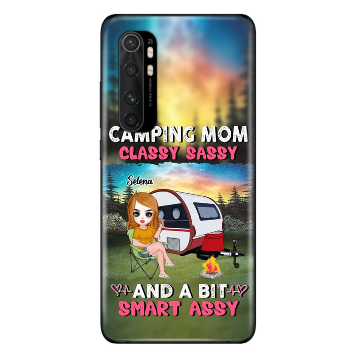 Custom Personalized Camping Mom Phone Case - Gift Idea For Camping Lover/ Mother's Day - Camping Mom Classy Sassy And A Bit Smart Assy - Case For Xiaomi, Oppo And Huawei