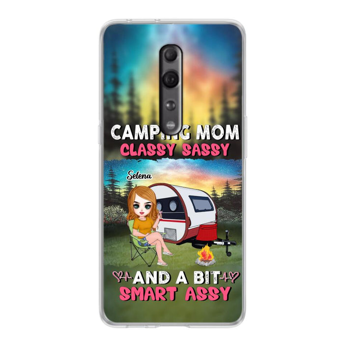 Custom Personalized Camping Mom Phone Case - Gift Idea For Camping Lover/ Mother's Day - Camping Mom Classy Sassy And A Bit Smart Assy - Case For Xiaomi, Oppo And Huawei