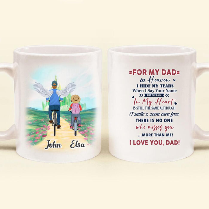 Custom Personalized My Dad Mug - Gift Idea For Father's Day - For My Dad