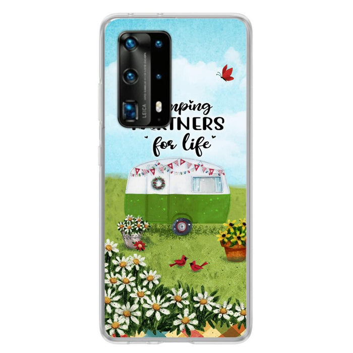 Custom Personalized Happy Campers Phone Case - Gift Idea For Camping Lover - Case For Xiaomi, Oppo And Huawei