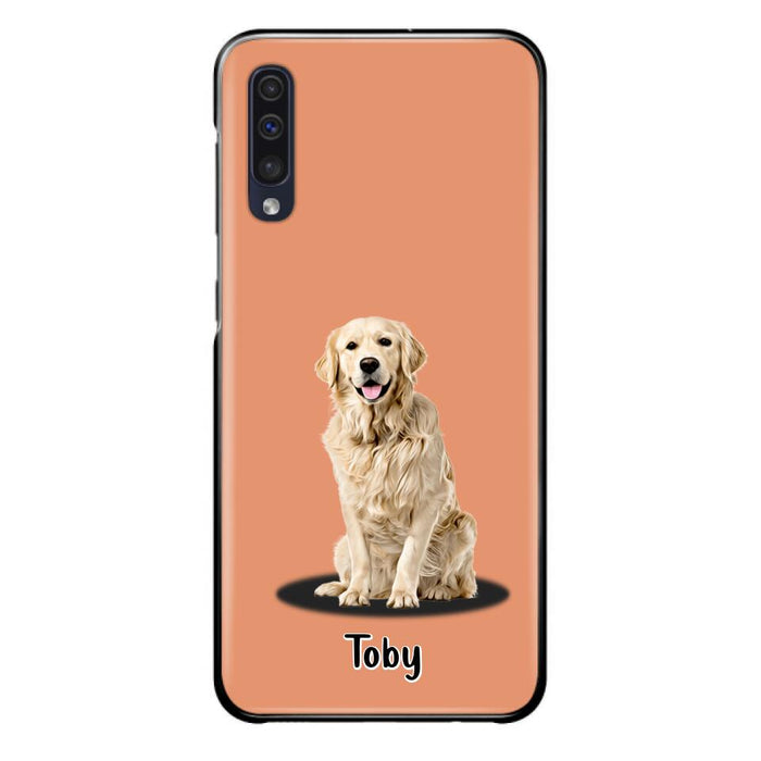 Custom Personalized Pet Phone Case - Up to 3 Pets - Gift Idea For Dog/ Cat Lover - Case For iPhone And Samsung