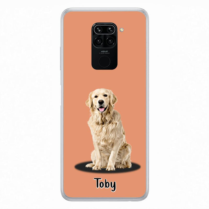 Custom Personalized Pet Phone Case - Up to 3 Pets - Gift Idea For Dog/ Cat Lover - Case For Xiaomi, Oppo And Huawei