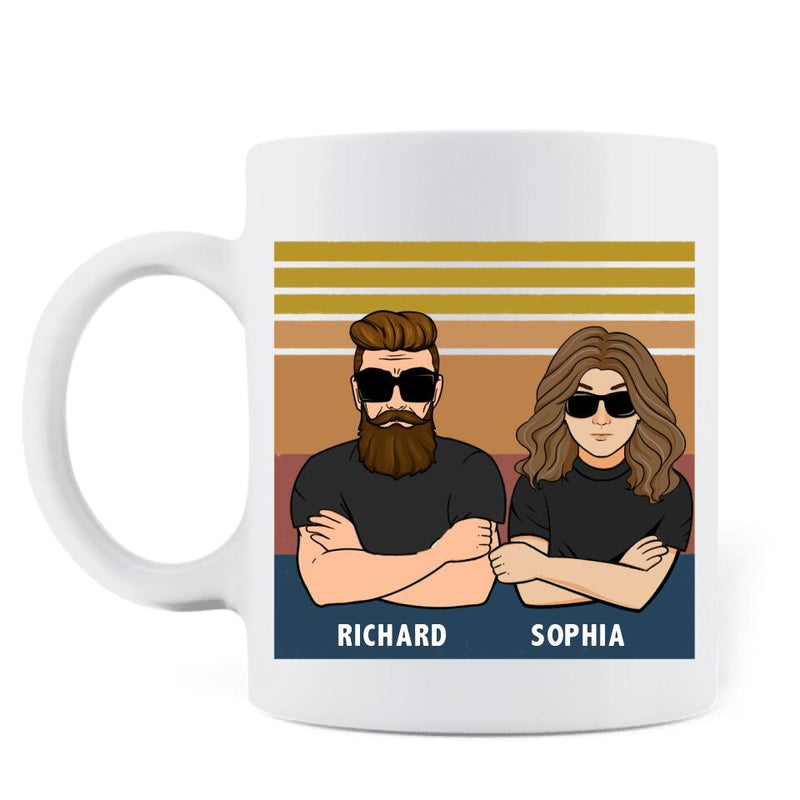 Personalized Father & Daughter Coffee Mug - Gift Idea For Father's Day - Like Father Like Daughter