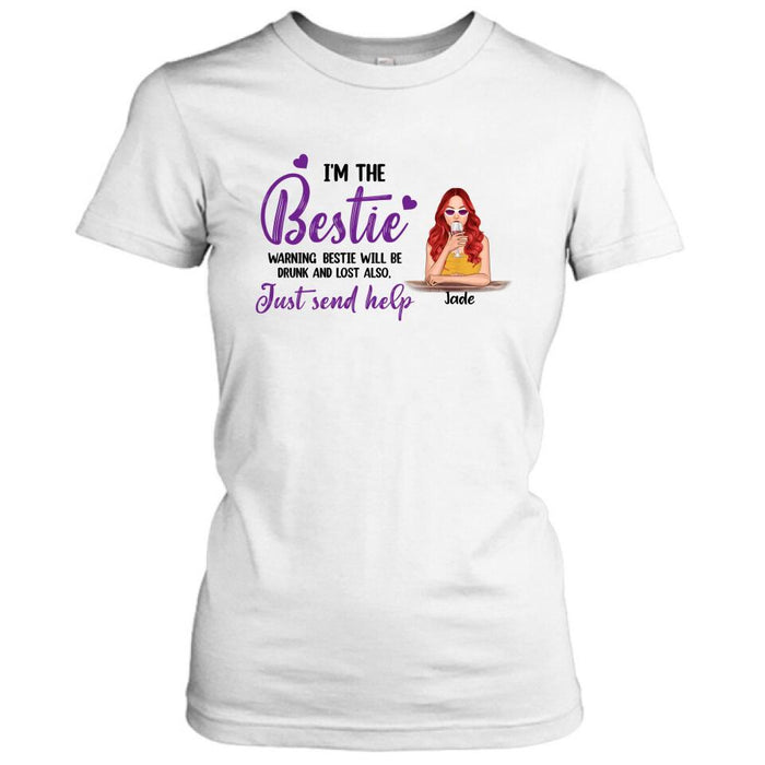 Personalized Best Friends T-shirt - I'm The Bestie -
 50P18G