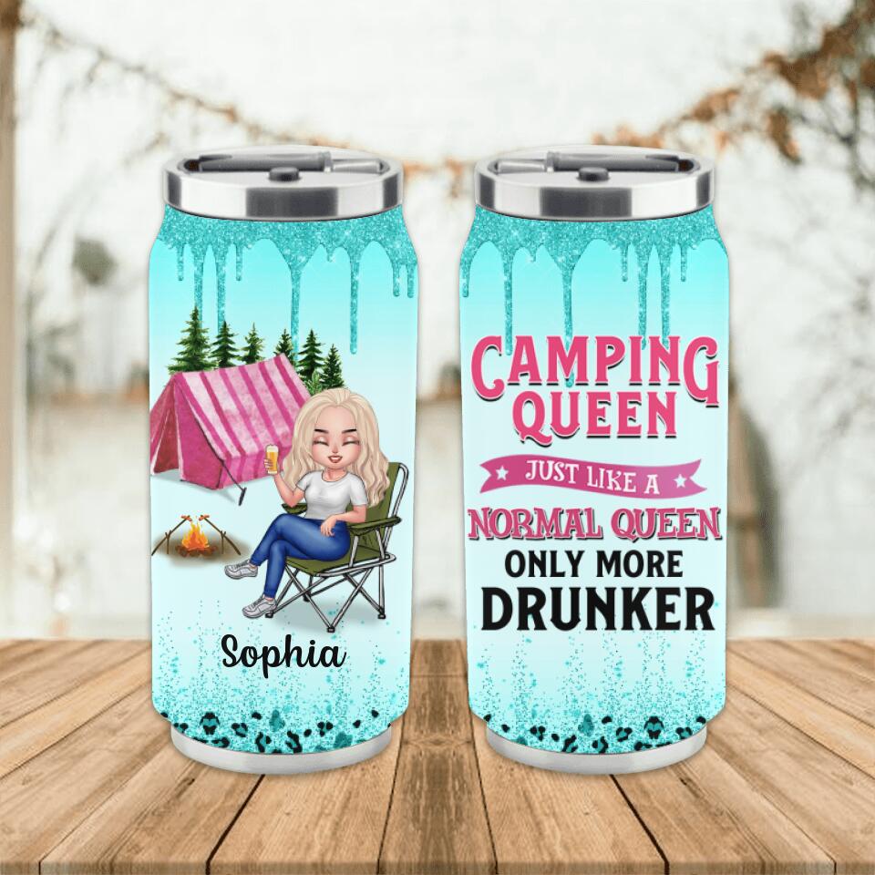 Camping Queen - Personalized Tumbler - Gift For Camping Lovers