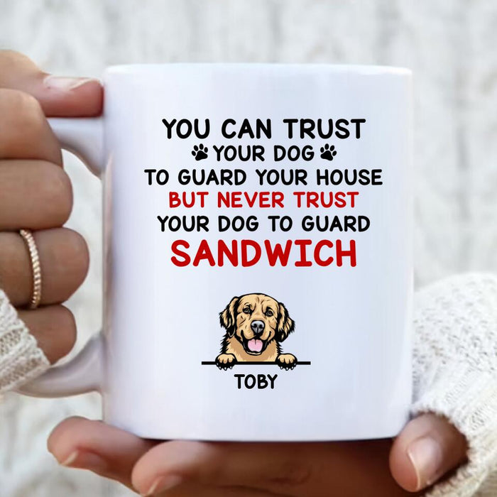 Personalized dog outlet mug 5 dogs