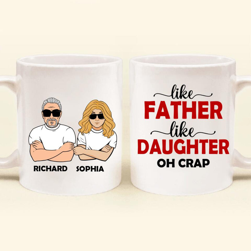 Personalized Dad's Financial Burden Coffee Mug - Father's Day Gift From Daughter - I Will Always Be Your Financial Burden