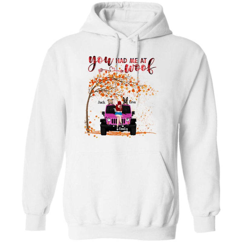 Personalized Off-road, Fall Dog Mom T-shirt - Dog Lover - Rockin' The Dog Mom Life