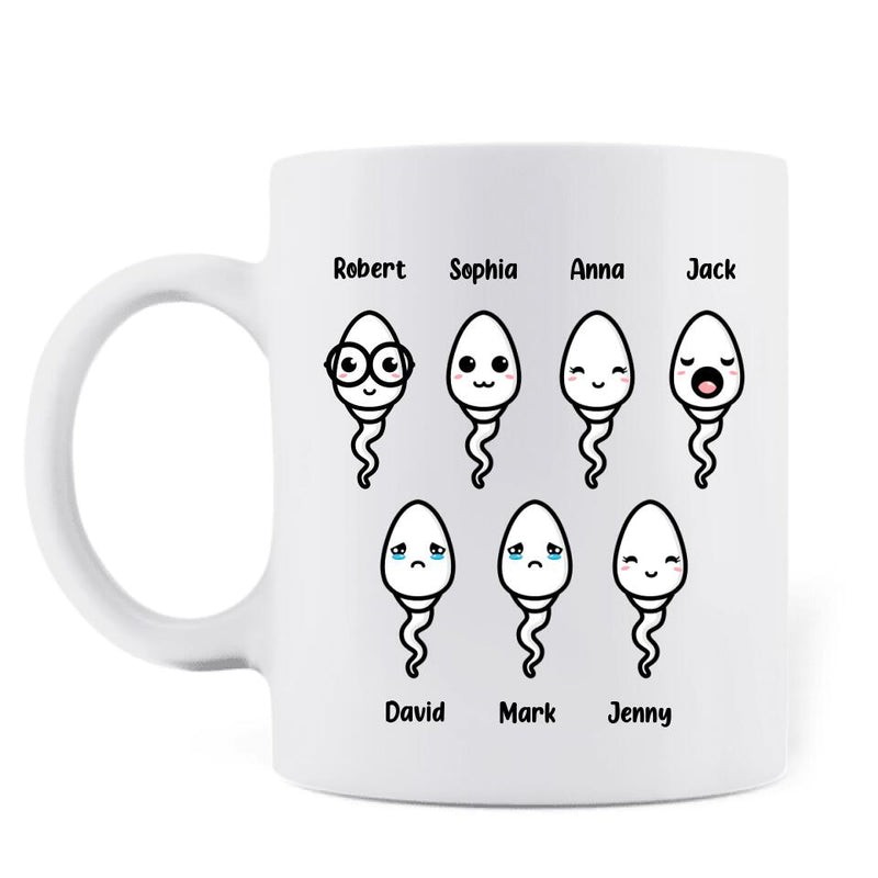 Personalized Mother Mug - Gift Idea For Mother's Day - Sorry My Big Head Ruined It On The Way Out