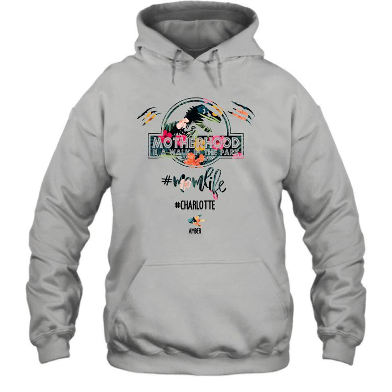Personalized Mama Dinosaur T-Shirt - Best Gift For Mothers - 2QCGS1