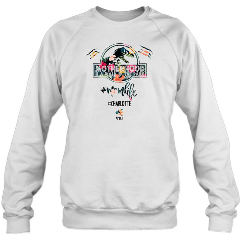 Personalized Mama Dinosaur T-Shirt - Best Gift For Mothers - 2QCGS1