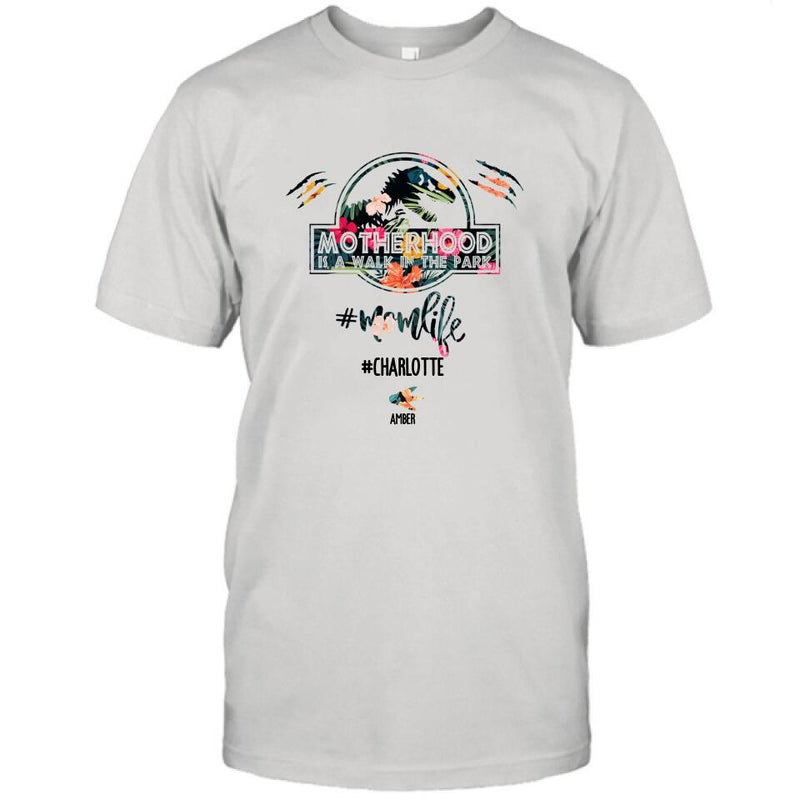 Personalized Mama Dinosaur T-Shirt - Best Gift For Mothers - 2QCGS1