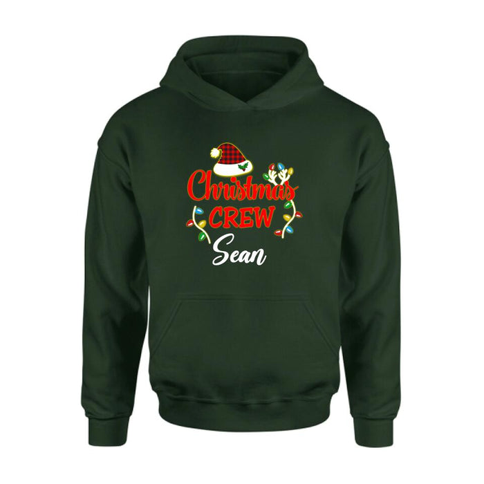 Custom Personalized Family Christmas Shirt - Christmas Gift For Family - Christmas Crew