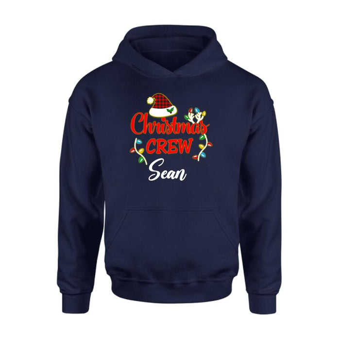 Custom Personalized Family Christmas Shirt - Christmas Gift For Family - Christmas Crew