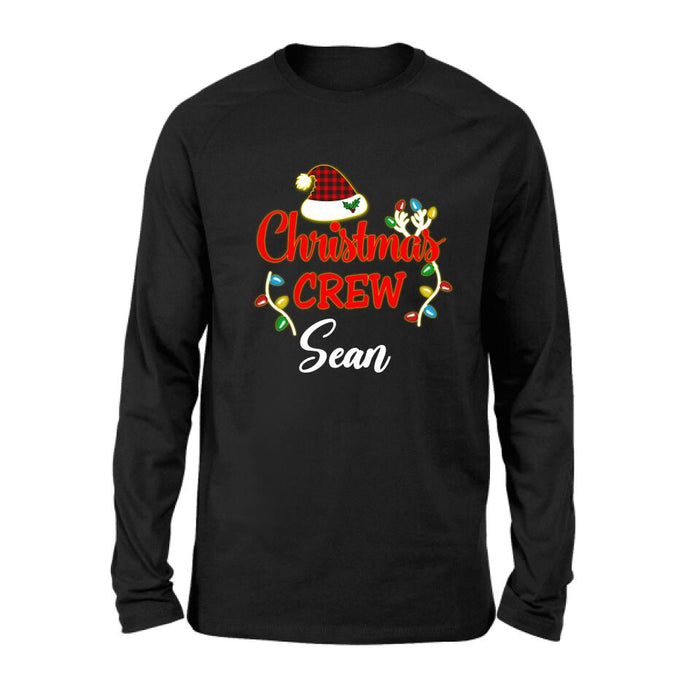 Custom Personalized Family Christmas Shirt - Christmas Gift For Family - Christmas Crew