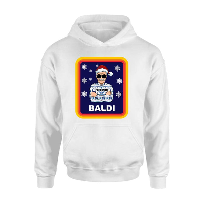 Custom Personalized Baldi Custom Sweater/ T-Shirt/ Pullover Hoodie - Gift Idea For Man