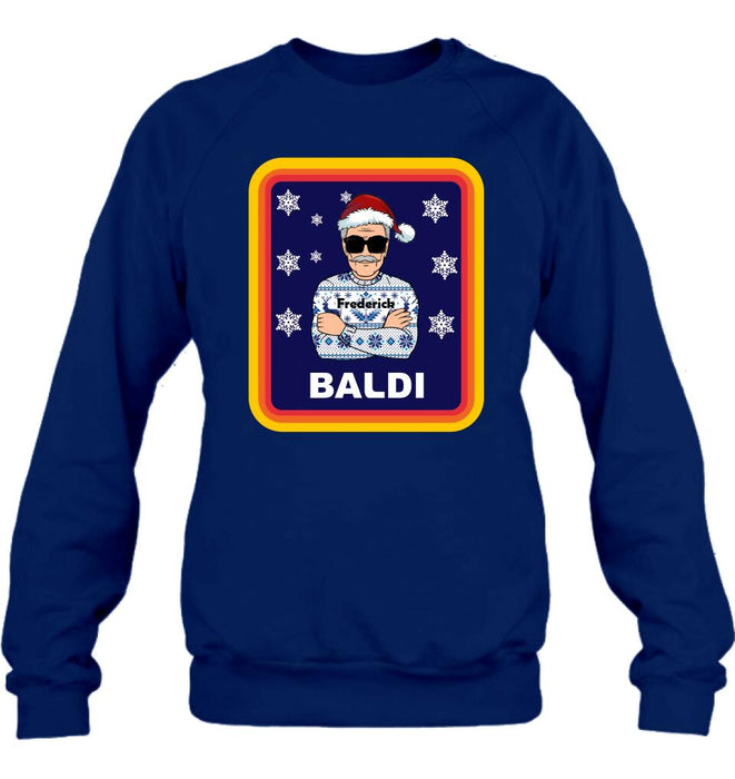 Custom Personalized Baldi Custom Sweater/ T-Shirt/ Pullover Hoodie - Gift Idea For Man