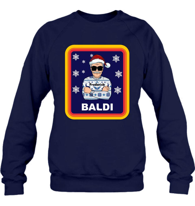 Custom Personalized Baldi Custom Sweater/ T-Shirt/ Pullover Hoodie - Gift Idea For Man