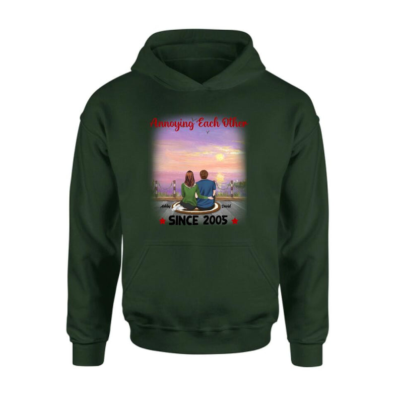 Personalized Annoying Couple T-Shirt - Gift Idea For Couple - Annoying Each Other For Valentine's Day