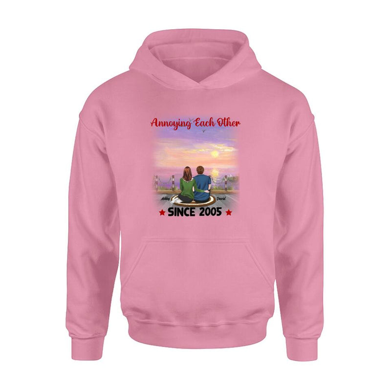 Personalized Annoying Couple T-Shirt - Gift Idea For Couple - Annoying Each Other For Valentine's Day
