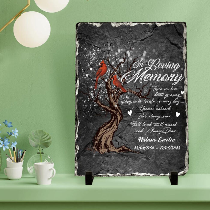 Custom Personalized Vertical Lithograph - Memorial Best Gift Idea - They Walk Beside Us Everyday