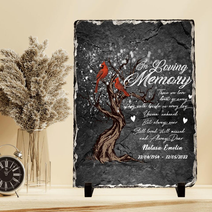 Custom Personalized Vertical Lithograph - Memorial Best Gift Idea - They Walk Beside Us Everyday