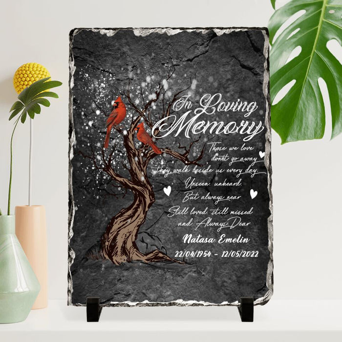 Custom Personalized Vertical Lithograph - Memorial Best Gift Idea - They Walk Beside Us Everyday