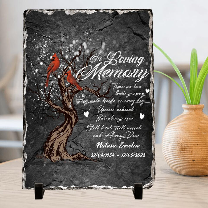 Custom Personalized Vertical Lithograph - Memorial Best Gift Idea - They Walk Beside Us Everyday