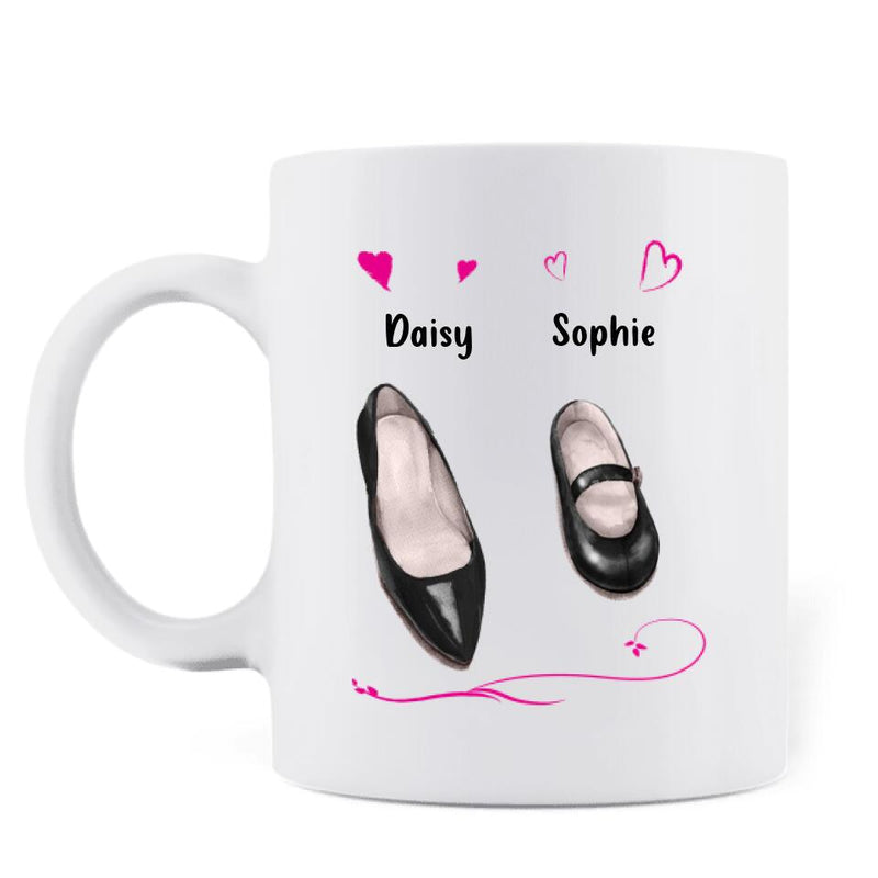 Personalized Coffee Mug - Mother and Daughter - Best Gift For Mother's Day - Like mother like daughter - FX958R