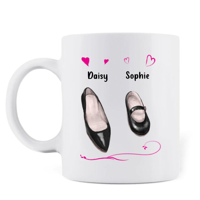 Custom Personalized Coffee Mug - Mother and Daughter - Best Gift For Mother's Day - Like mother like daughter - FX958R