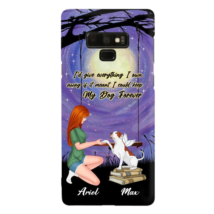 Custom Personalized Dog Mom Phone Case - Gift Idea For Dog Mom/ Dog Lover - When I Needed A Hand I Found Your Paw - Case For iPhone And Samsung