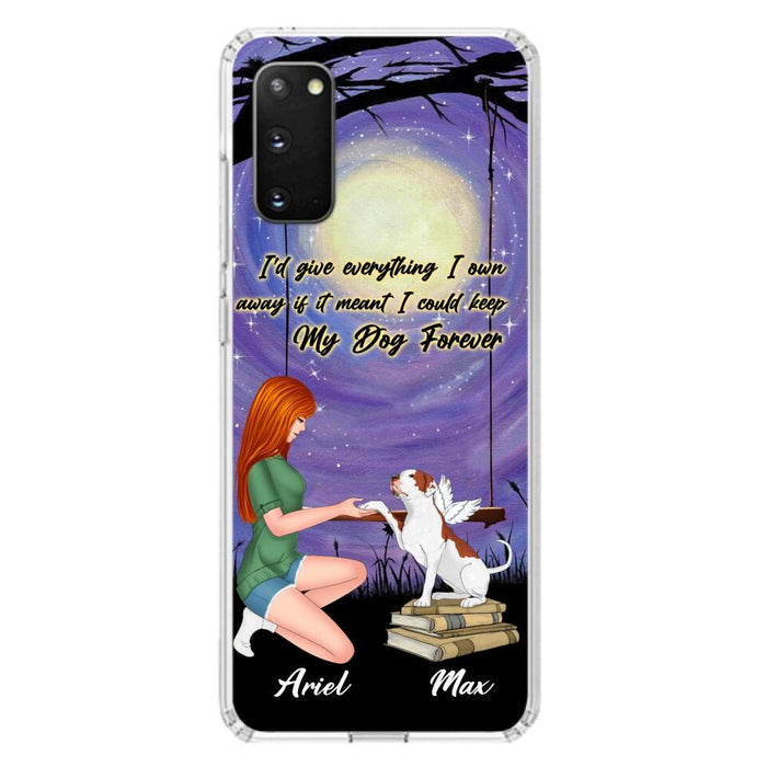 Custom Personalized Dog Mom Phone Case - Gift Idea For Dog Mom/ Dog Lover - When I Needed A Hand I Found Your Paw - Case For iPhone And Samsung