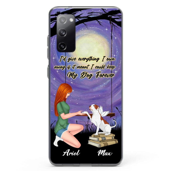 Custom Personalized Dog Mom Phone Case - Gift Idea For Dog Mom/ Dog Lover - When I Needed A Hand I Found Your Paw - Case For iPhone And Samsung