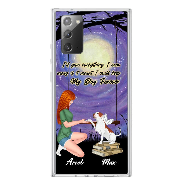 Custom Personalized Dog Mom Phone Case - Gift Idea For Dog Mom/ Dog Lover - When I Needed A Hand I Found Your Paw - Case For iPhone And Samsung