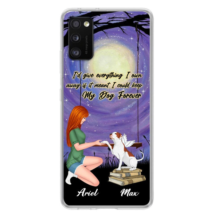 Custom Personalized Dog Mom Phone Case - Gift Idea For Dog Mom/ Dog Lover - When I Needed A Hand I Found Your Paw - Case For iPhone And Samsung