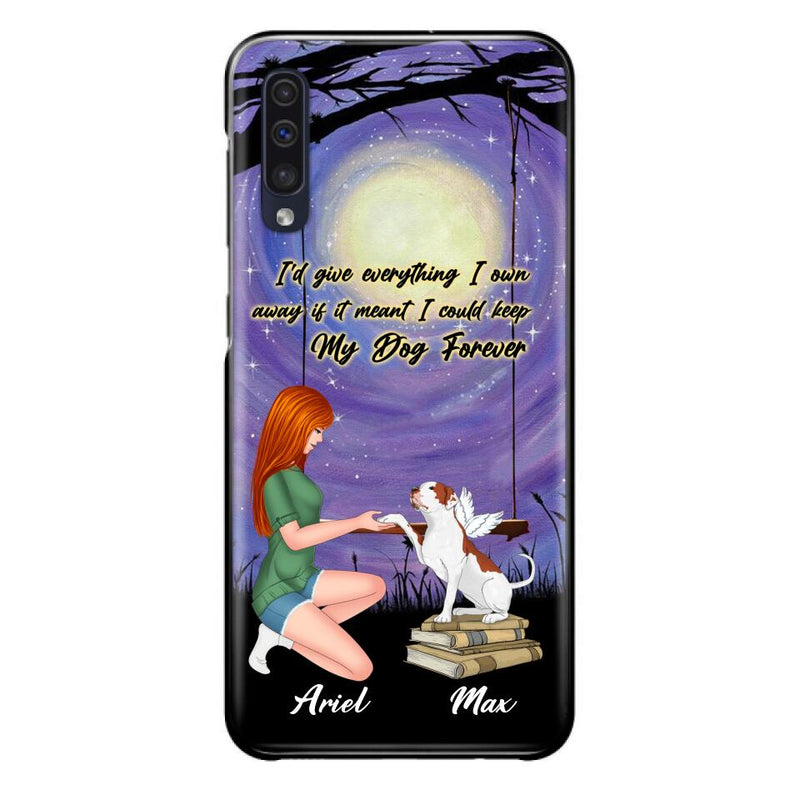 Custom Personalized Dog Mom Phone Case - Gift Idea For Dog Mom/ Dog Lover - When I Needed A Hand I Found Your Paw - Case For iPhone And Samsung