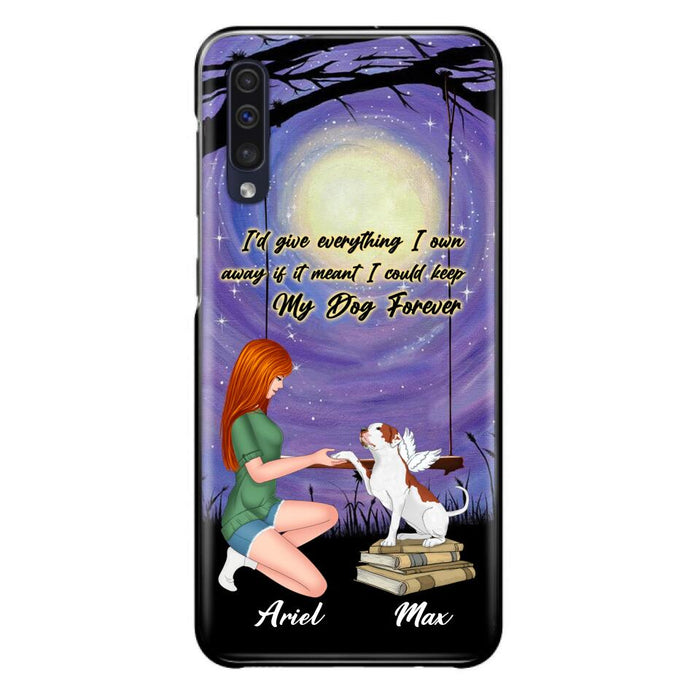 Custom Personalized Dog Mom Phone Case - Gift Idea For Dog Mom/ Dog Lover - When I Needed A Hand I Found Your Paw - Case For iPhone And Samsung