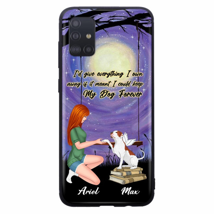 Custom Personalized Dog Mom Phone Case - Gift Idea For Dog Mom/ Dog Lover - When I Needed A Hand I Found Your Paw - Case For iPhone And Samsung