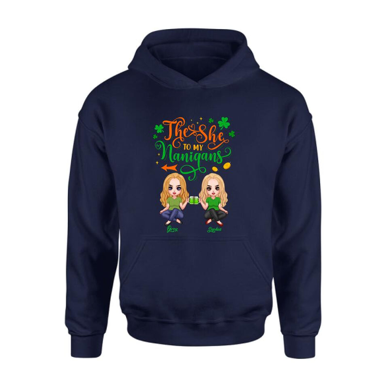 Personalized Friends Shirt - Gift Idea For St Patrick's Day - The She To My Nanigans